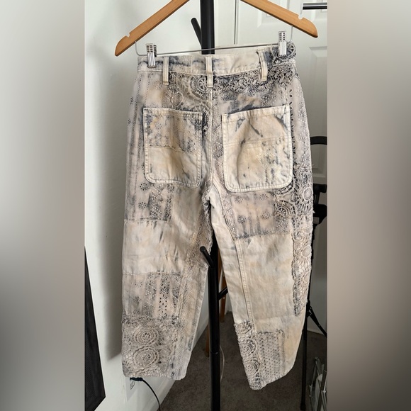 NWOT FREE PEOPLE WE THE FREE Rancher Slouchy Jeans | MSRP $228 - Picture 9 of 9